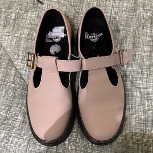Dr. Martens ZavalaWomen's Beige Mary Jane Flats